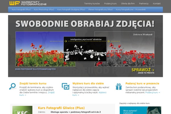 warsztatyfotograficzne.pl site used Pagelines-warsztaty