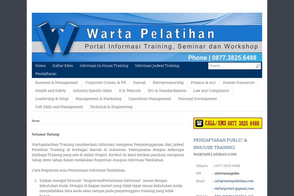 wartapelatihan.com site used Magbook