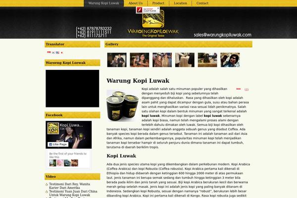 warungkopiluwak.com site used Wklcom