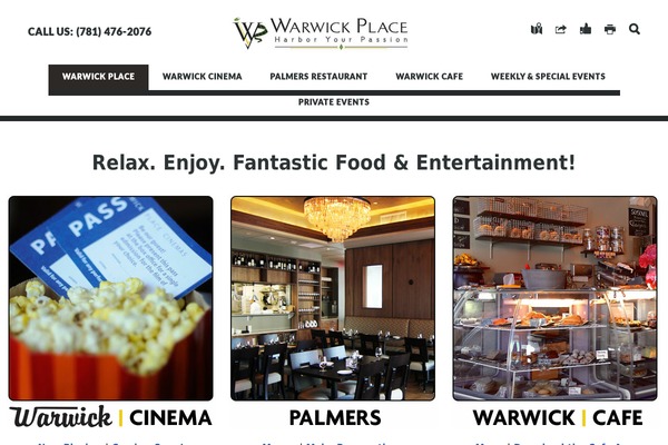 Warwick theme site design template sample