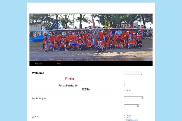 Twenty Ten theme site design template sample