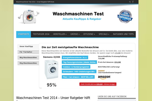 waschmaschinentest.net site used Gpblog