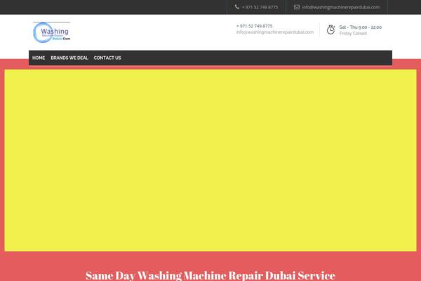 Plumberx theme site design template sample