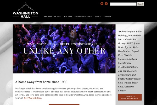 washingtonhall.org site used Washingtonhall_2014