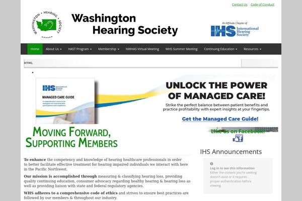 washingtonhearing.org site used Whs3