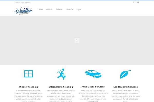 Nevermind theme site design template sample