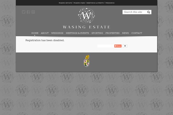 wasing-weddings.co.uk site used Wasing