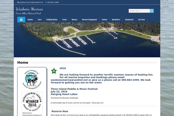 waskesiumarina.com site used Territorial2020