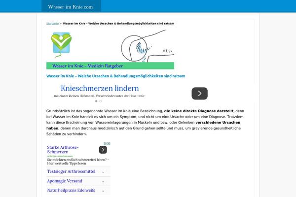 wasserimknie.com site used Besttheme