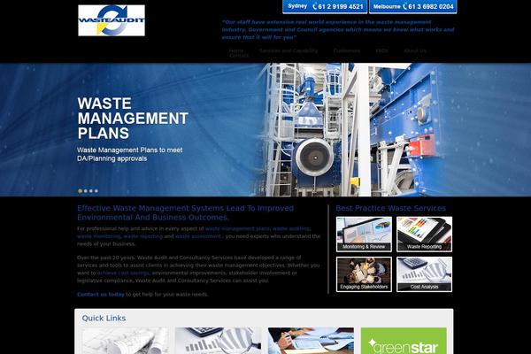 wasteaudit.com.au site used Waste-audit