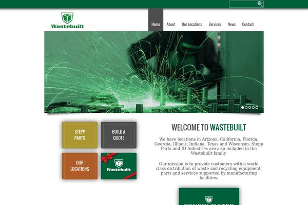wastebuilt.com site used Waste-built