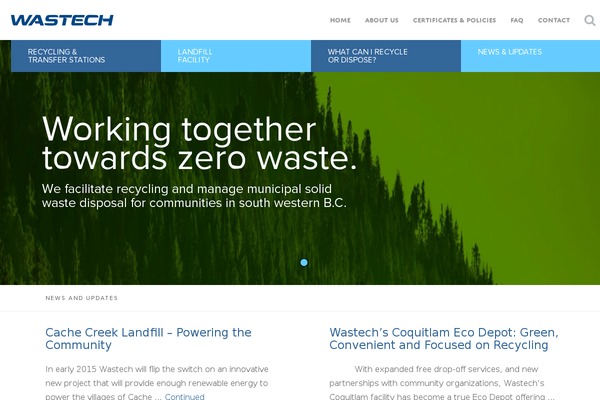 wastech.ca site used Morden-wpcom