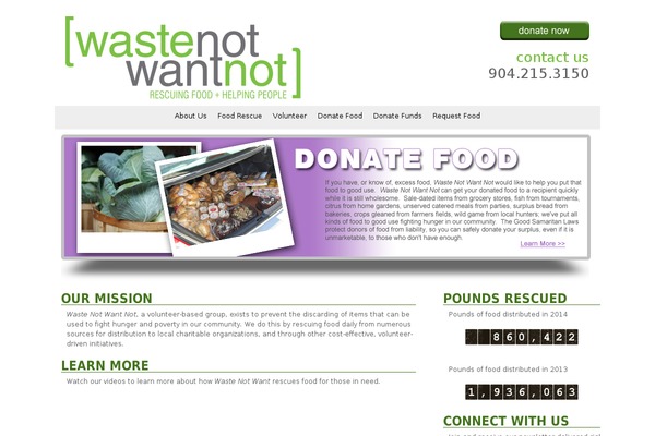 wastenotflorida.com site used Wastenotwantnot