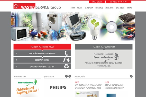 wastesservice.com site used Wsg