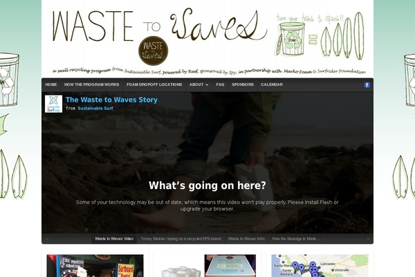 Natural theme site design template sample