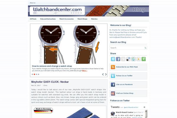 watch-strap-blog.com site used Styled