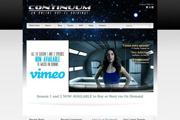 watchcontinuum.com site used Supermassive