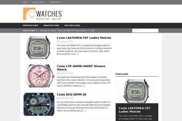 watchesmag.com site used Wiselyguide