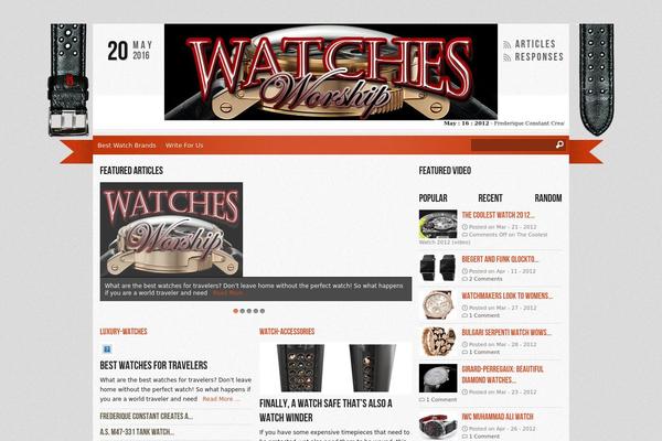 watchesworship.com site used Reporter