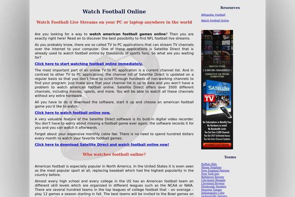 watchfootballonlinenow.com site used Football