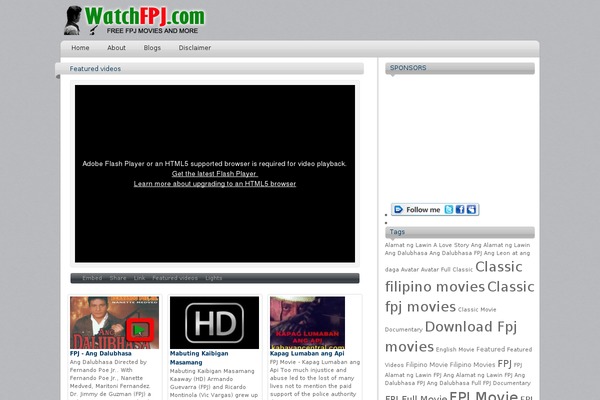 watchfpj.com site used Myvideoblog
