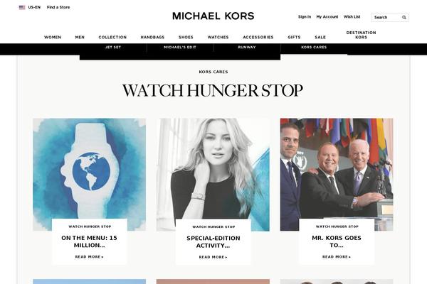 watchhungerstop.com site used Destinationkors