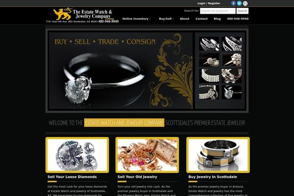 Emporium theme site design template sample