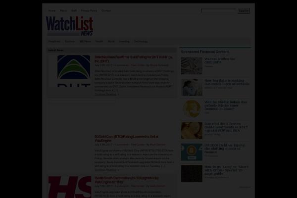 watchlistnews.com site used Magazine