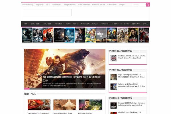 Sahifa theme site design template sample