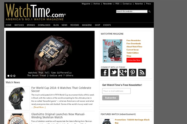 watchtime.com site used Eventsmagazine