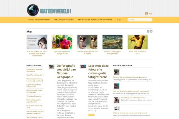 Newsy theme site design template sample