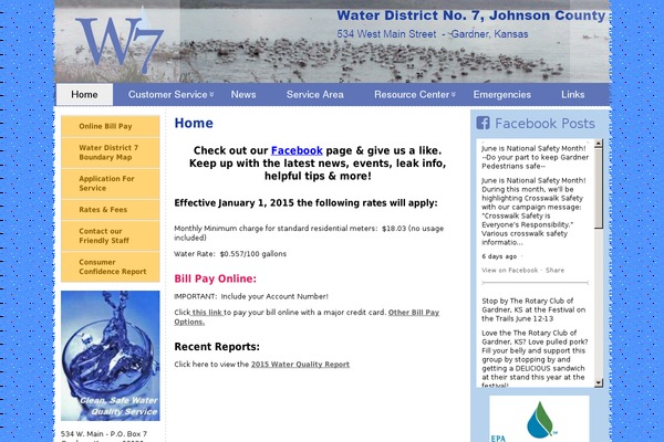 Site using Custom Facebook Feed plugin