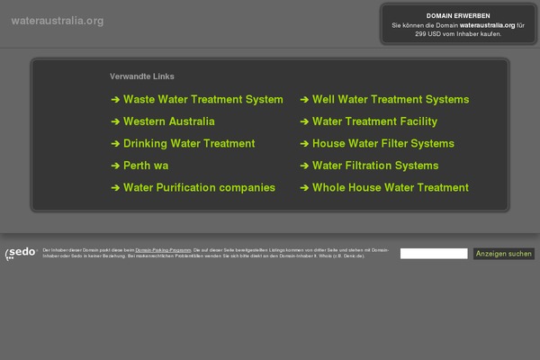 wateraustralia.org site used Water