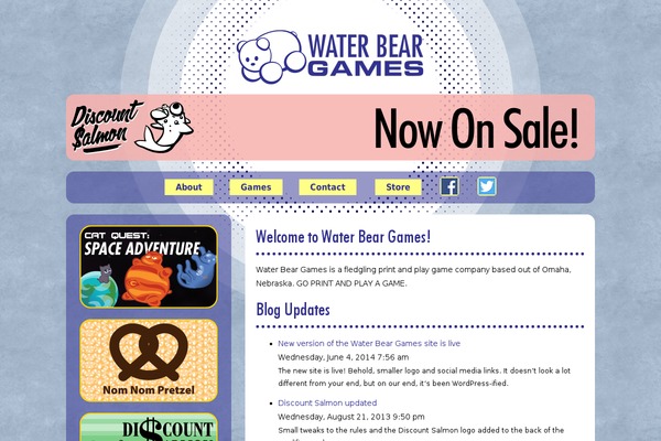 waterbeargames.com site used Water-bear-games