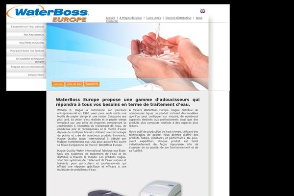 waterboss.fr site used Waterboss