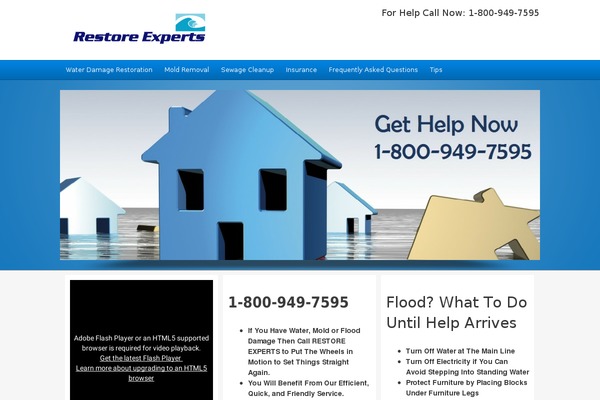 waterdamage-bocaraton.com site used Localstarta