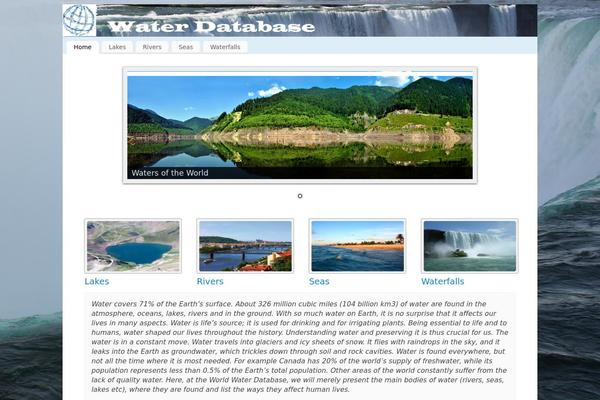 Mantra theme site design template sample