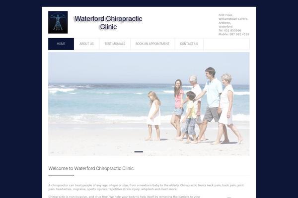 waterfordchiro.ie site used Waterfordchiro