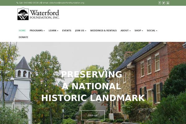 waterfordfoundation.org site used Business Press