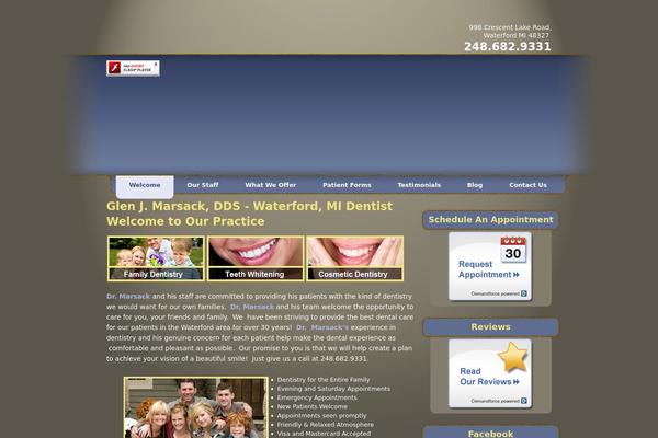 waterfordmidentist.com site used Custom2