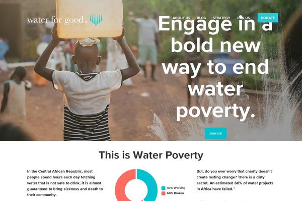 waterforgood.org site used Icdi_by_sg