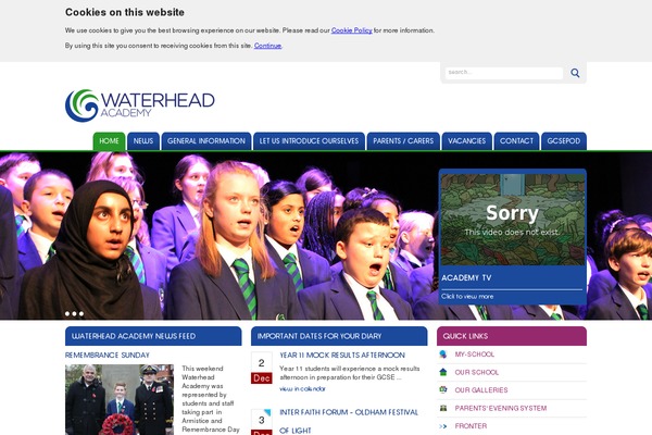 waterheadacademy.co.uk site used Roundhouse