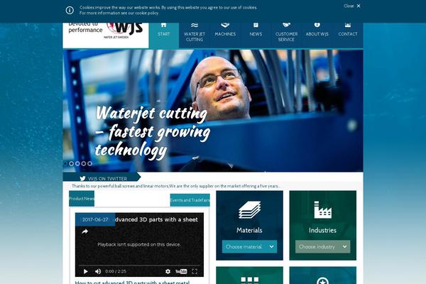 waterjetsweden.com site used Wjs