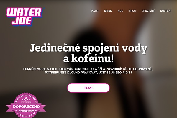 waterjoe.cz site used Waterjoe