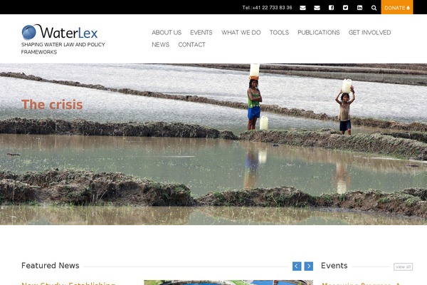 waterlex.org site used OnePress