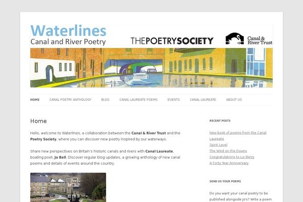 waterlines.org.uk site used Poetry-soc