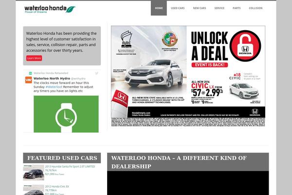 Site using Google Maps Widget plugin