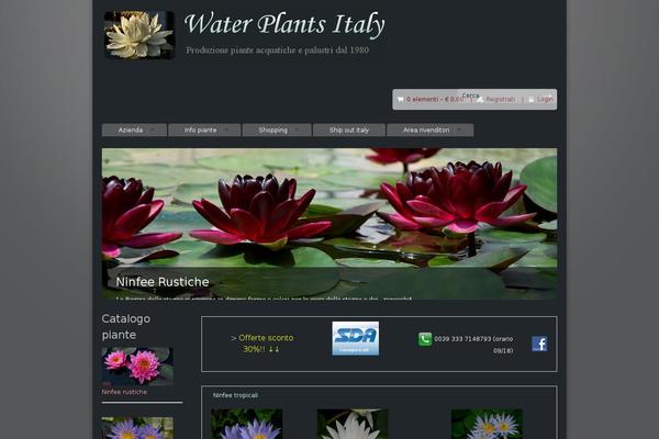 waterplantsitaly.com site used Sommerce