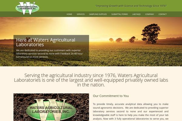 watersag.com site used Wal-child-theme