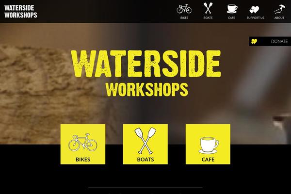 watersideworkshops.org site used Waterside
